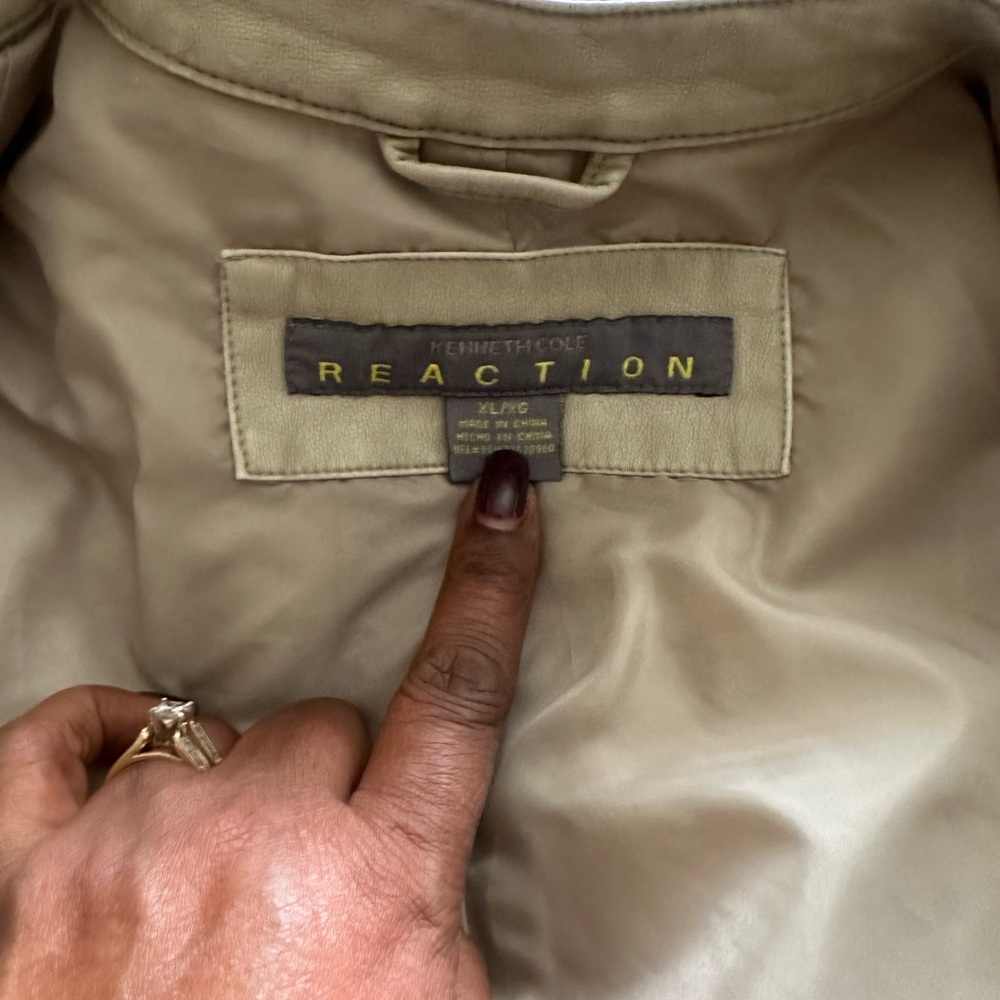 Kenneth Cole Reaction  women Tan Jacket